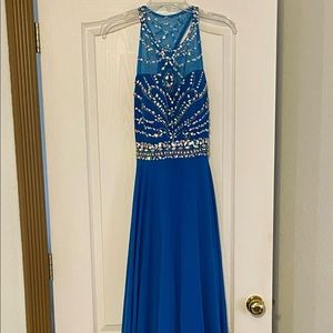 GORGEOUS BEADED LONG FORMAL